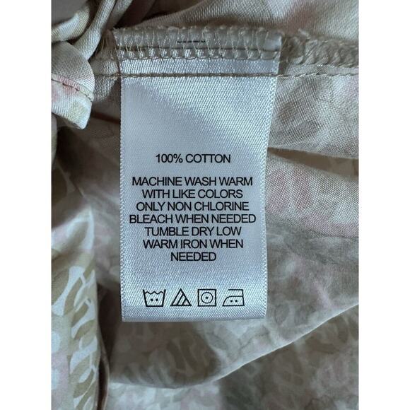 Foxcroft Womens Sz 14 Heritage Non-Iron 100% Cotton Pamela Chevron 3/4 Sleeve - Picture 9 of 11